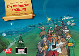 Textkarten / Symbolkarten Die Weihnachtserzählung. Kamishibai Bildkartenset. von Rainer Oberthür