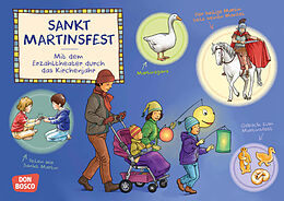 Textkarten / Symbolkarten Sankt Martinsfest. Kamishibai Bildkartenset. von Esther Hebert, Gesa Rensmann