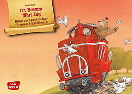 Textkarten / Symbolkarten Dr. Brumm fährt Zug. Kamishibai Bildkartenset von Daniel Napp