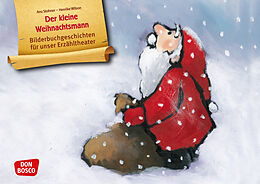 Textkarten / Symbolkarten Der kleine Weihnachtsmann. Kamishibai Bildkartenset. von Anu Stohner