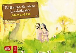 Textkarten / Symbolkarten Adam und Eva. Kamishibai Bildkartenset von Klaus-Uwe Nommensen