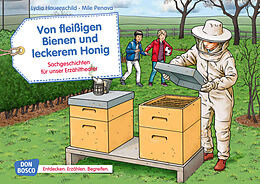 Textkarten / Symbolkarten Von fleißigen Bienen und leckerem Honig. Kamishibai Bildkartenset von Lydia Hauenschild