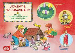 Textkarten / Symbolkarten Advent und Weihnachten. Kamishibai Bildkartenset von Esther Hebert, Gesa Rensmann
