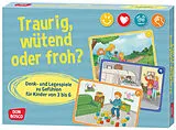 Textkarten / Symbolkarten Traurig, wütend oder froh? von Angela Gully