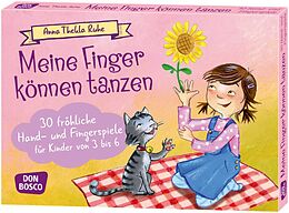 Textkarten / Symbolkarten Meine Finger können tanzen von Anna Thekla Ruhe