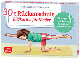 Textkarten / Symbolkarten 30 x Rückenschule. Bildkarten für Kinder von Elke Gulden, Bettina Scheer