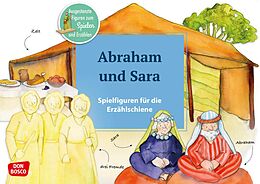 Textkarten / Symbolkarten Abraham und Sara. Erzählschienen-Figurenset von 