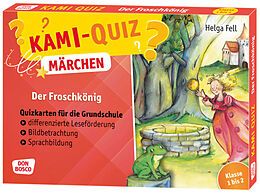Textkarten / Symbolkarten Kami-Quiz Märchen: Der Froschkönig von Helga Fell