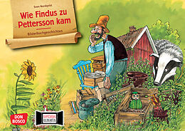 Textkarten / Symbolkarten Wie Findus zu Pettersson kam. Kamishibai Bildkartenset von Sven Nordqvist