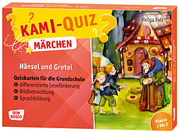 Textkarten / Symbolkarten Kami-Quiz Märchen: Hänsel und Gretel von Helga Fell