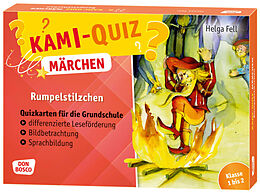 Textkarten / Symbolkarten Kami-Quiz Märchen: Rumpelstilzchen von Helga Fell