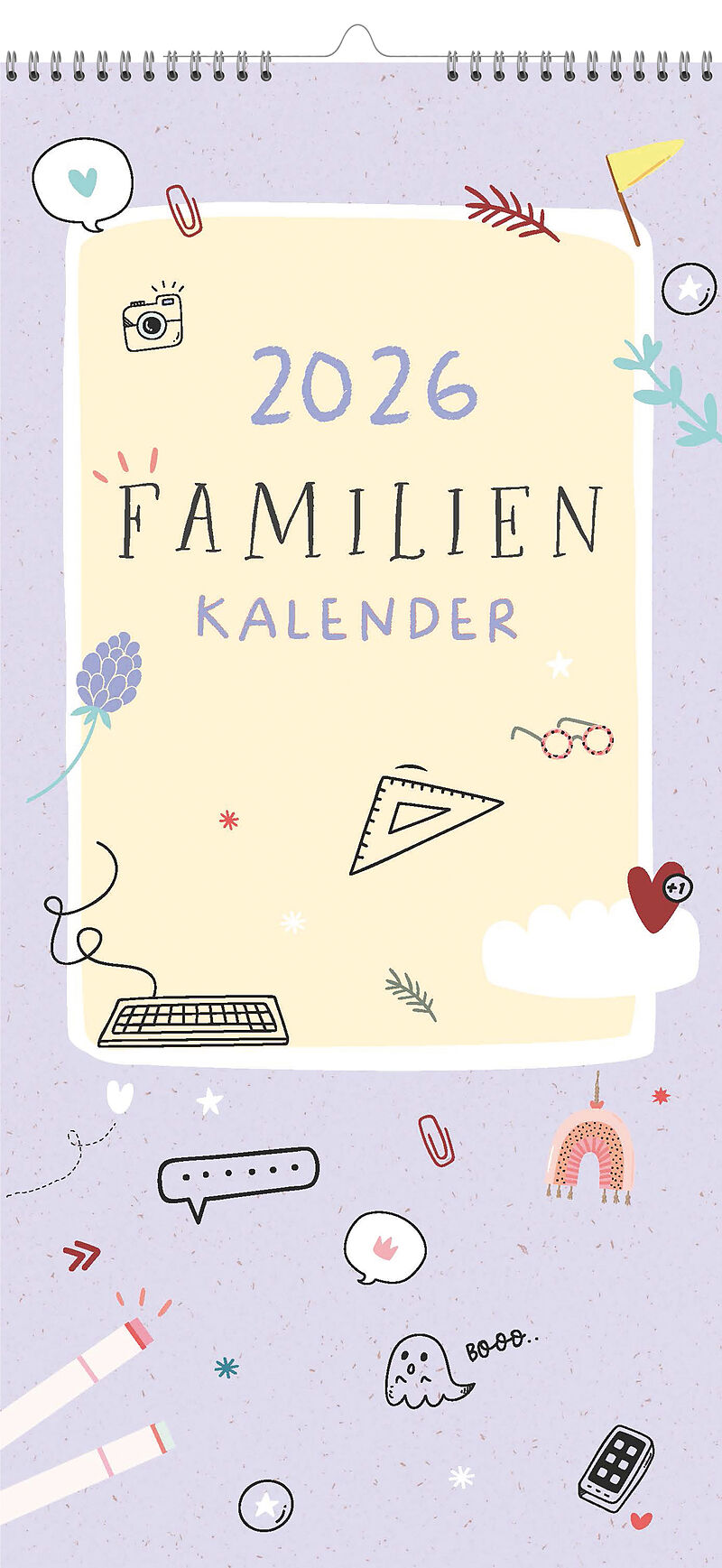 Mein Familien-Kalender 2026: Aufschreiben, abhaken, glücklich sein!