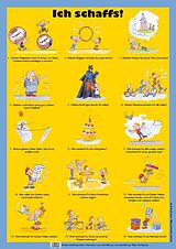 Poster (Non) "Ich schaff's"-15-Schritte-Poster von Ben Furman, Thomas Hegemann