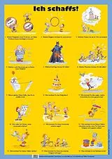 Poster (Non) "Ich schaff's"-15-Schritte-Poster von Ben Furman, Thomas Hegemann