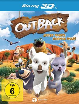 Outback - Jetzt Wird's Richtig Wild! - Blu-ray 3d Blu-Ray Disc