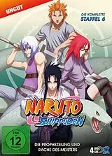 Naruto Shippuden - Staffel 06 / Die Prophezeiung und Rache des Meisters DVD