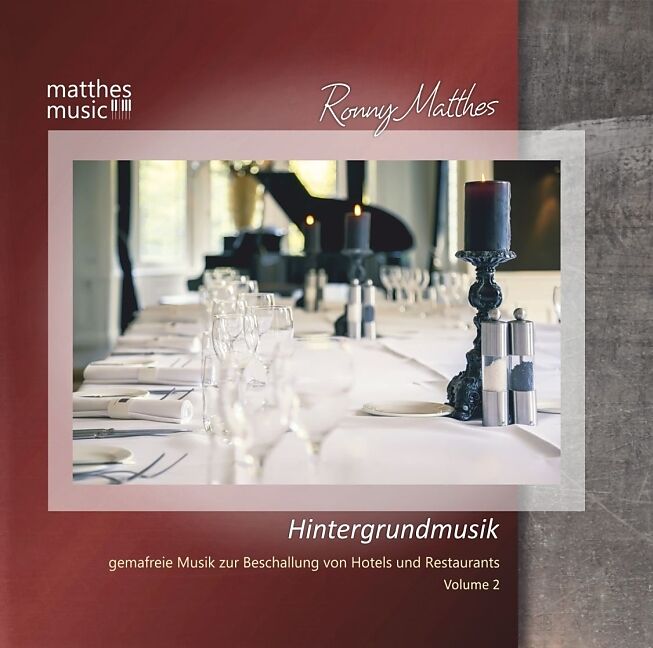 Hintergrundmusik (Vol. 2) - Gemafreie Musik (Klaviermusik, Jazz & Chillout)
