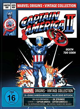 Marvel Origins - Captain America I+iI + Dr. Strang Blu-ray