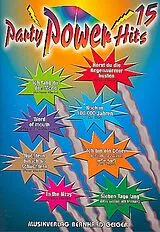 Notenblätter Party Power Hits Band 15