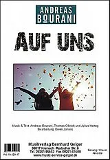 Andreas Bourani Notenblätter Auf uns