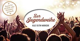Textkarten / Symbolkarten Zur Jugendweihe von 