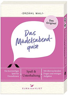 Spiel (Non) Erzähl mal! Das Mädelsabendquiz | Elma van Vliet von Elma van Vliet