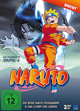 Naruto - Staffel 06 / Die Reise nach Otogakure & Das Curry des Lebens DVD