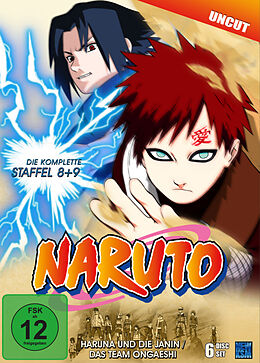 Naruto - Staffel 08+09 / Haruna und die Janin / Das Team Ongaeshi DVD