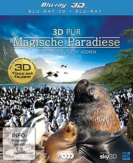 3D Pur - Magische Paradiese - Patagonien und die Azoren Blu-ray 3D