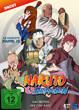 Naruto Shippuden - Staffel 10 / Das Treffen der fünf Kage DVD