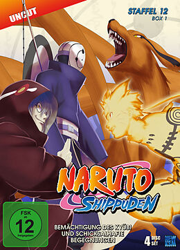 Naruto Shippuden - Staffel 12 / Box 1 / Bemächtigung des Kyubi und Schicksalhafte Begegnungen DVD