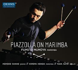 Fumito/+ Nunoya CD Piazzolla On Marimba