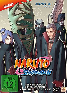 Naruto Shippuden - Staffel 14 / Box 2 / Der vierte grosse Shinobi Weltkrieg - Angreifer aus dem Jenseits DVD