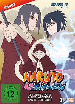 Naruto Shippuden - Staffel 15 / Box 2 / Der vierte grosse Shinobi Weltkrieg - Sasuke und Itachi DVD
