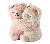 Warmies 15073 - Kuschel-Freunde Lamas, Wärmestofftier Spiel