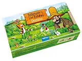 Holz-Domino Pettersson und Findus Spiel