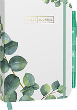 Blankobuch geb Bullet Journal "Leaves" 05 mit original Tombow TwinTone Dual-Tip Marker 86 mint green von 