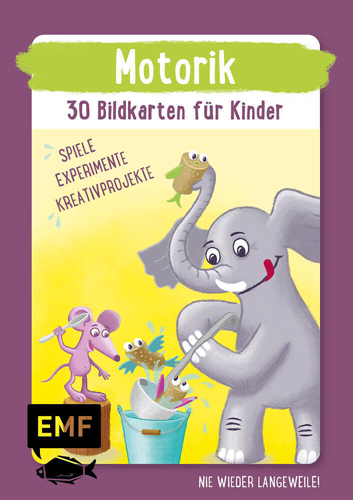 Motorik  30 Bildkarten für Kinder im Kindergarten- und Vorschulalter