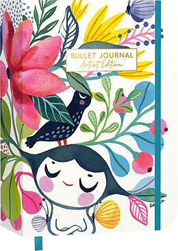Blankobuch geb Pocket Bullet Journal Artist Edition Blooming Girl von 