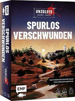 Krimi-Spielebox: Unsolved Crime Cases - Spurlos verschwunden Spiel