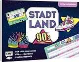 Stadt, Land, 90s - Der Spieleklassiker für alle Fans des Kultjahrzehnts Spiel