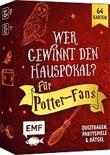 Kartenbox: Wer gewinnt den Hauspokal? Das Partyspiel für alle Harry Potter-Fans Spiel