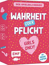 Kartenspiel: Wahrheit oder Pflicht - Girls Only! Spiel