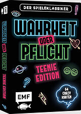 Kartenspiel: Wahrheit oder Pflicht  Teenie Edition Spiel