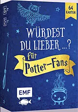 Kartenspiel: Würdest du lieber ...? Das Fragespiel für Harry Potter-Fans Spiel
