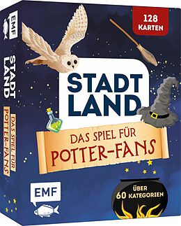 Kartenspiel: Stadt, Land, ... Das inoffizielle Spiel für Harry Potter-Fans mit 128 Karten Spiel