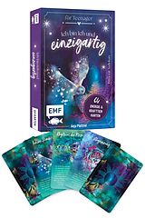 Kartonierter Einband Kartenbox: Ich bin ich und einzigartig von Anja Plattner