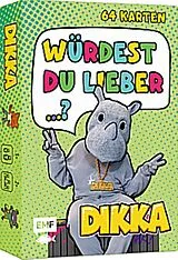 Kartenspiel: Würdest du lieber...? Nashornstarke Fragen für Kids mit DIKKA Spiel