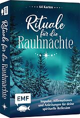 Fester Einband Kartenbox: Rituale für die Rauhnächte | Impulse, Affirmationen und Anleitungen für deine spirituelle Reflexion von 