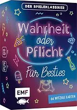 Kartenspiel: Wahrheit oder Pflicht für Besties Spiel